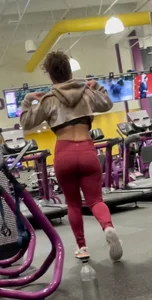 Gym catches while bulge flashing