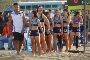 Thai candid volleyball girls
