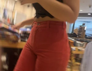 White girl with a meaty ass ! (Two different days)