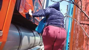 Super Fat Ass In Tight Sweatpants VPL OC ( BBW WARNING )