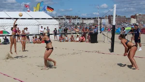 Weymouth beach volleyball girls  2019