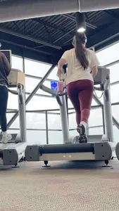 Sexy Fit Latina Tight Butt on the treadmill