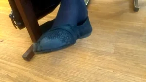 College Teen's Shabby Flats Closeup