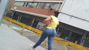 340 There’s Huge Juicy Asses & There’s This! Milf Latina w Glorious Bubble and major VPL
