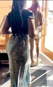 THICC AF ebony queens at my restaurant