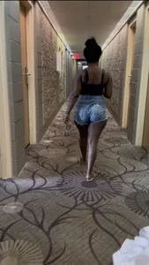 Ebony in jean shorts ~ (OC)