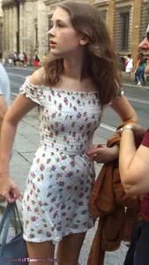 Perfect candid girl