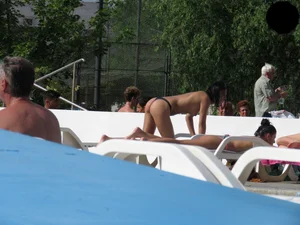 Topless and nude beach sexy girls