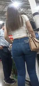 Tight jeans with a small waist with a perfect ass 10/10 [OC]