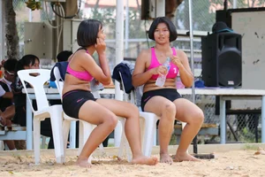Thai candid volleyball girls