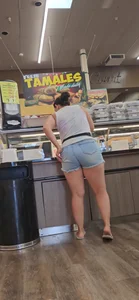Cakey latina milf cake shopping