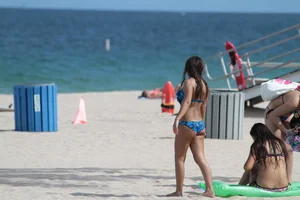 Riviera Beach, Florida tons of sexy bikini babes