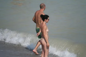 Continesti nude beach girls in Romania