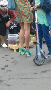 Market Creepshot Skinny Legs