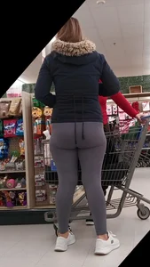 Thick Middle Eastern Ass In Grey Spandex [OC]