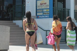 Riviera Beach, Florida tons of sexy bikini babes