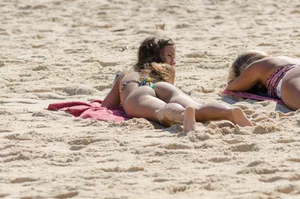 Beach and bikini girls