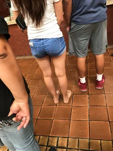 Nice tight jean shorts