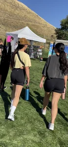 Double trouble lulu milfs out in the sun