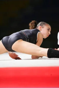 Candid gymnastics girls