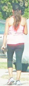 Candid girls in leggings and tights