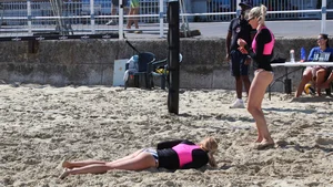 Weymouth beach volleyball girls 2018