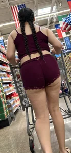 [OC] Hot Latina ASS Out in Sexy super revealing pajamas @ Walmart