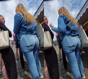 The Blonde Tight Pants Immersion