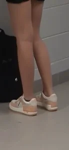 School girl legs