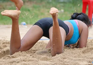 Thai candid volleyball girls