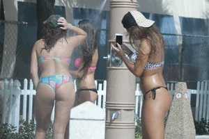 Deerfield Beach bikini girls