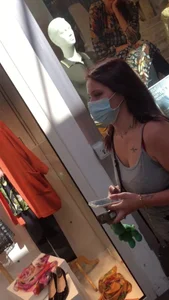 Teen in tight shorts but too much asscheeks