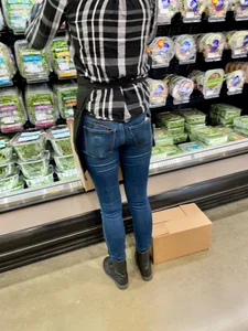 Cute produce worker