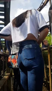 Jeans, Glasses And She Had Physique