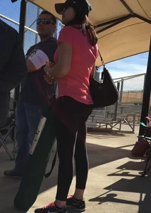 Candid girls in leggings and tights