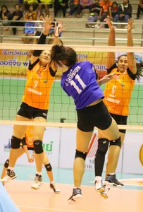 Thai candid volleyball girls