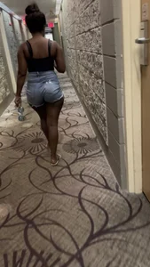 Ebony in jean shorts ~ (OC)