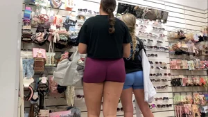 INSANE College Bubbles Spandex Shorts!