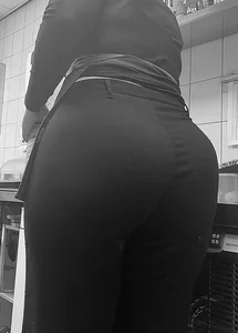 Thicc girl with a nice chubby butt