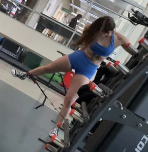 College Gym GIrls (PART 43) (Same GIrl)