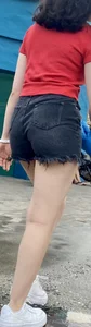 Assortment of ass in nice shorts