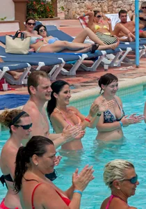 Beach and bikini girls