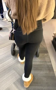 MILF stroll through the Mall