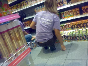 Huge collection of whale tails, ass cracks and panty peeks in public