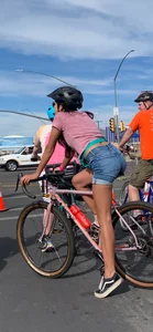 Ass in Jean Shorts