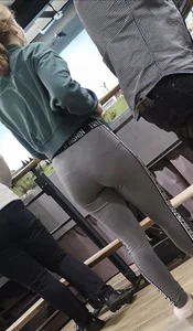 Grey leggings teen