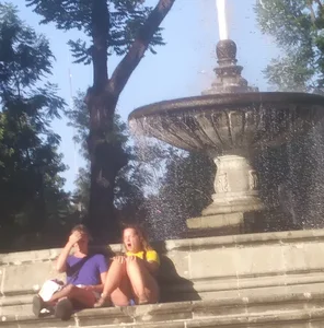 One summer morning in the park