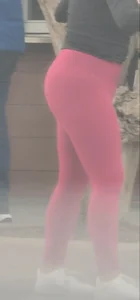AMAZING LIL LATINA IN LEGGINGS POSING FOR ME