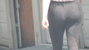 Teen VPL Black Tights