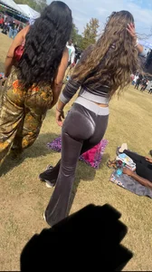 Lavender silk flares on a bubble